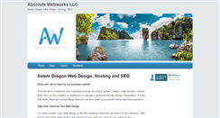 Desktop Screenshot of absolutewebworks.com